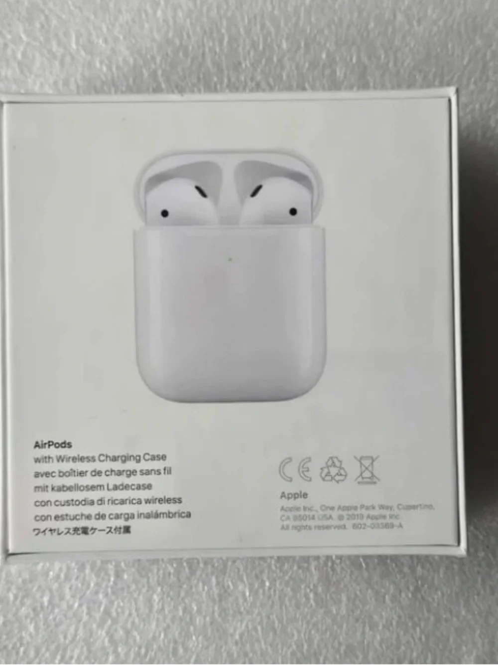 Apple White Wireless Earbuds Box